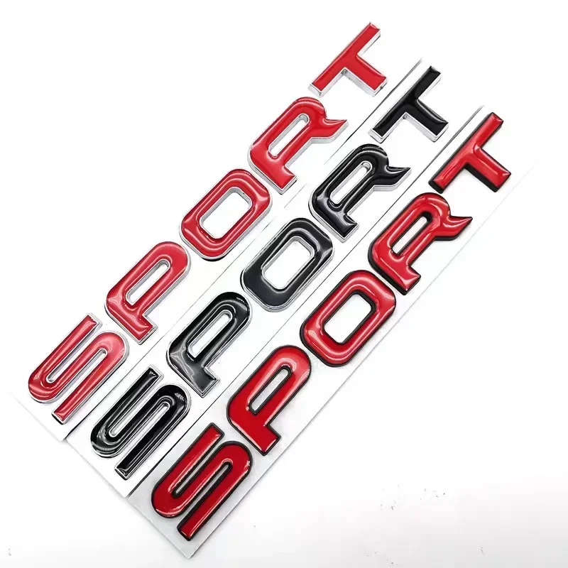 Car Sport Stickers for Land Rover Discovery Range Rover Refit Rear Trunk Original Accessories Decorative Sport Logo
