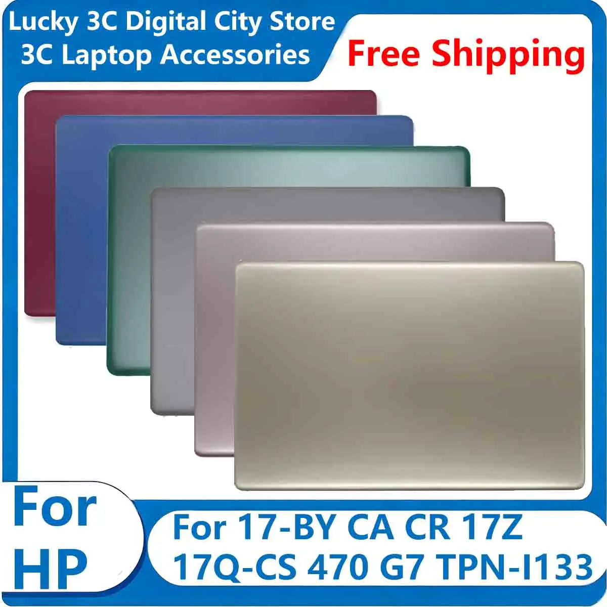 New For HP 17-BY CA CR 17Q-CS 470 G7 TPN-I133 Laptop Cover Accessories LCD Back Cover Palmrest Bottom Case With ODD L22503-001
