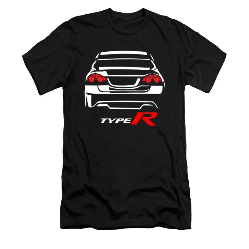 

Мужские и женские футболки Honda, новинка лета, гражданский тип R, гоночный мотоцикл, езда по бездорожью, топ в стиле ретро с короткими рукавами