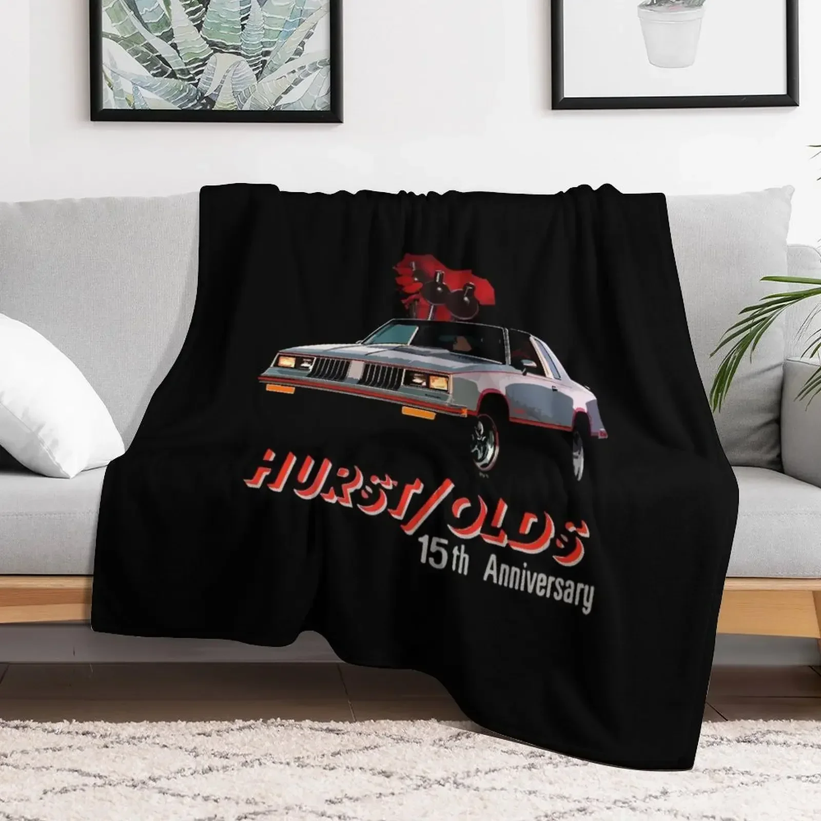 1984 Hurst Olds Throw Blanket Bed covers warm winter Decorative Throw Decorative Sofa Blankets