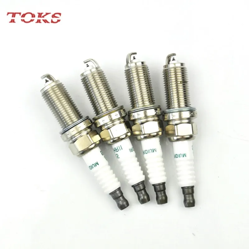 TOKS 4pcs 90919-01191 SK20HR11 Iridium Spark Plug For Toyota Tacoma Lexus LX570 GX460 FJ Land Cruiser 9091901191 SK20HR-11