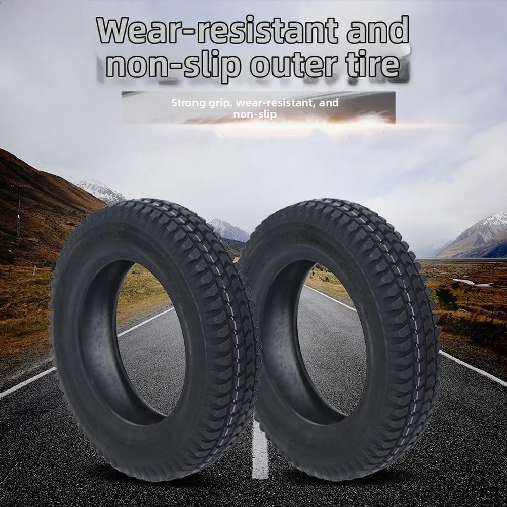 Outer Tube Included Electric Tire For Warehouse Transport Unique for tread Pattern For Warehouse Carts High Wear Resistant Tire