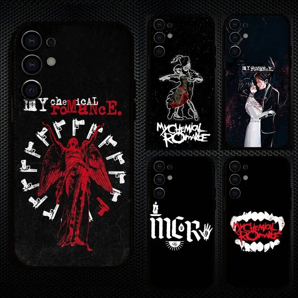 

My Chemical Romance gun Phone Case For Samsung S25,S24,S21,S22,S23,S30,Ultra,S20,Plus,Fe,Lite,Note,10,9,5G Black Cover