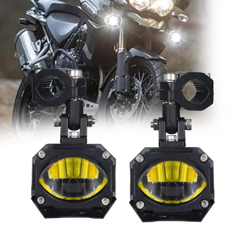 

LED Auxiliary For BMW R1200GS R 1200 GS Adventure LC 2014 2015 2016 Motorcycle Headlight Fog light Universal Spotlight Headlamp