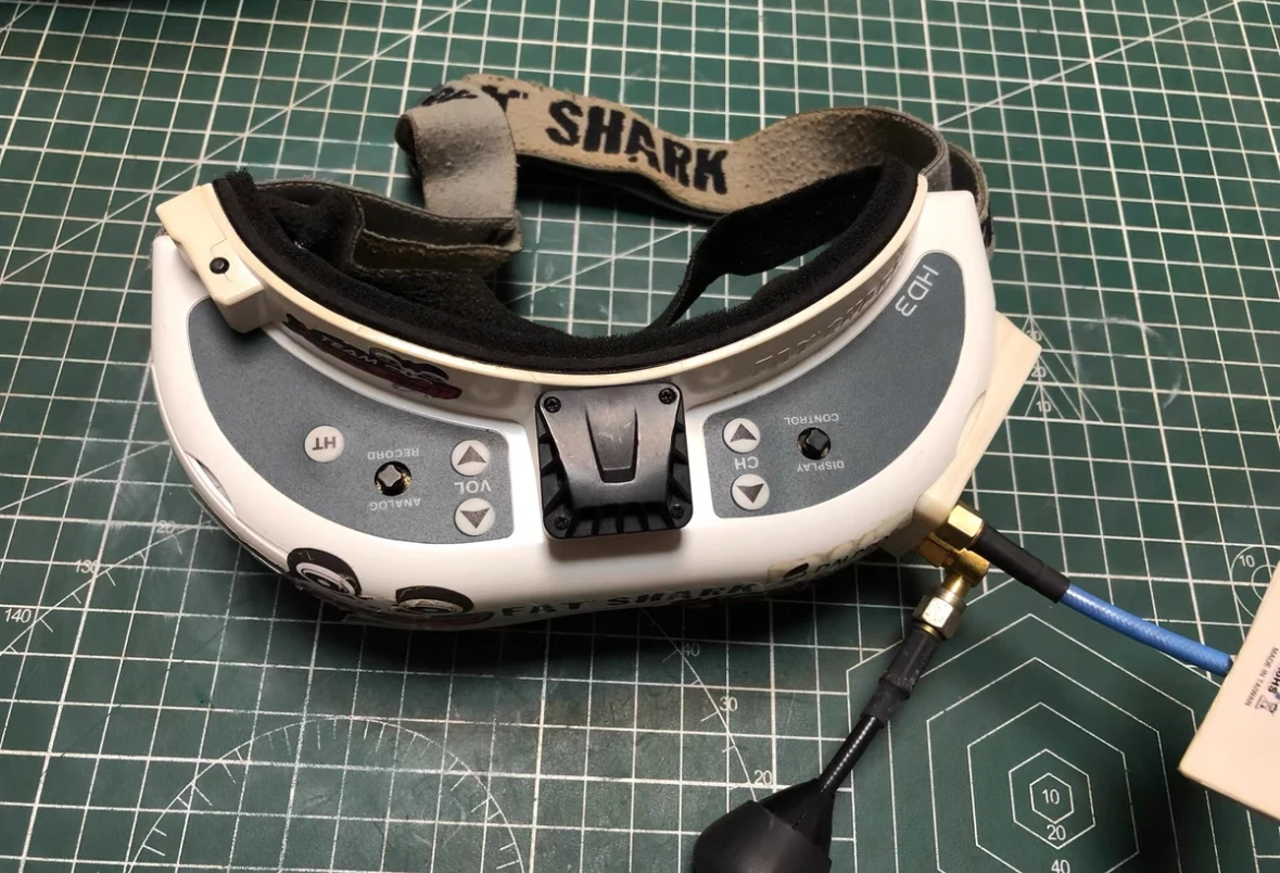 80% NEW FatShark Fat Shark Dominator HD3 HD Core FPV Goggles Head