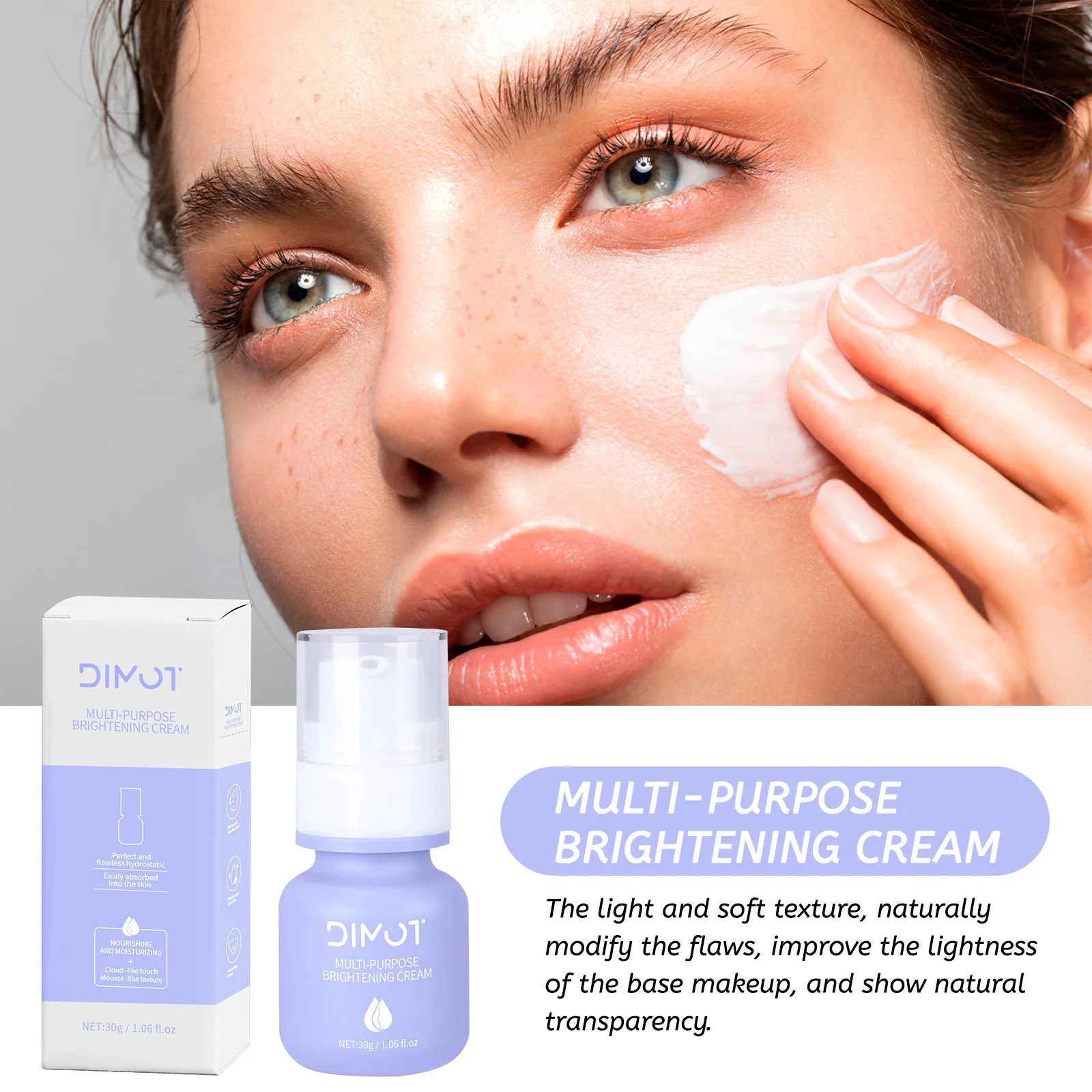 

DIMOT крем для предварительного макияжа, жидкий прозрачный гель-праймер, безупречный макияж, стойкий контроль жирности, увлажняющая основа, эссенция, косметика для лица