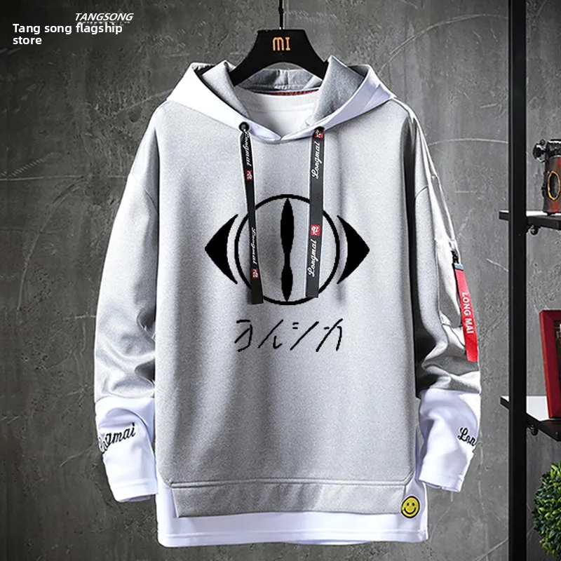 

Толстовка Yoruika Night Deer Nico Singing NBuna с капюшоном, молодежная, модная, с геометрическим узором, из смесового полиэстера