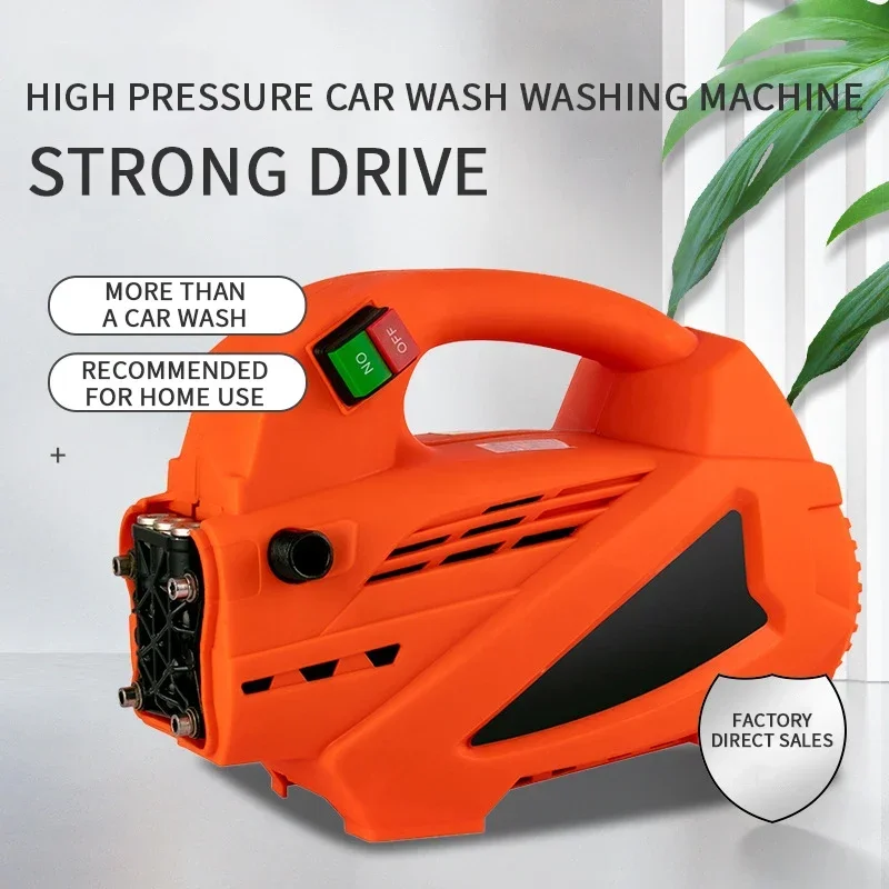 Portable Automatic Brush High Pressure Cleaner Water Jet Power Cleaner China Electric Pressure Washer Car Wash Machine