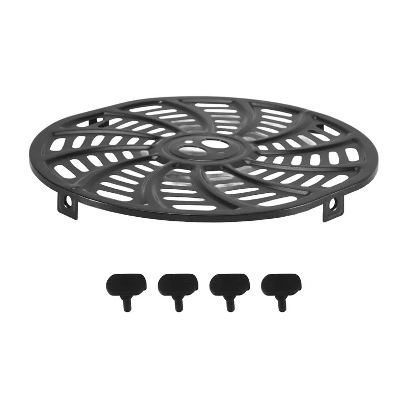 

M04K Air Fryer Grill Tray For Gourmia GAF698/GAF686 6QT Air Fryer Nonstick Air Fryer Grill Pan Crisper Plate Dishwasher Safe