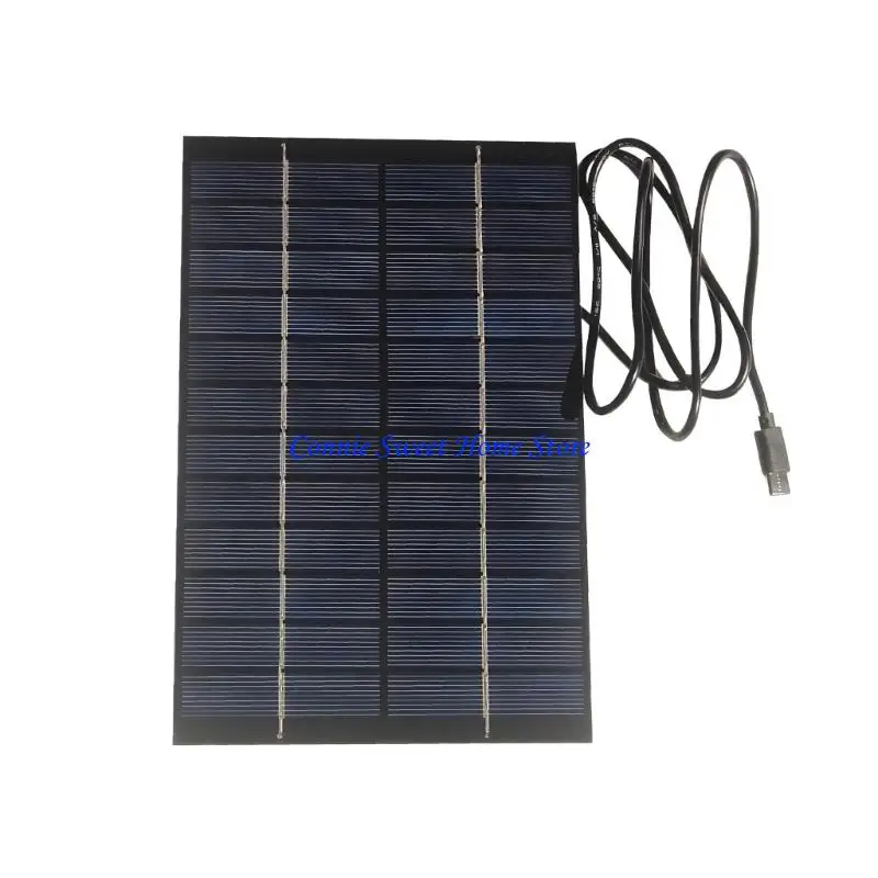 LXAF Thin Transportable Solar Device 12V for Backpacking and Car Excursions Power