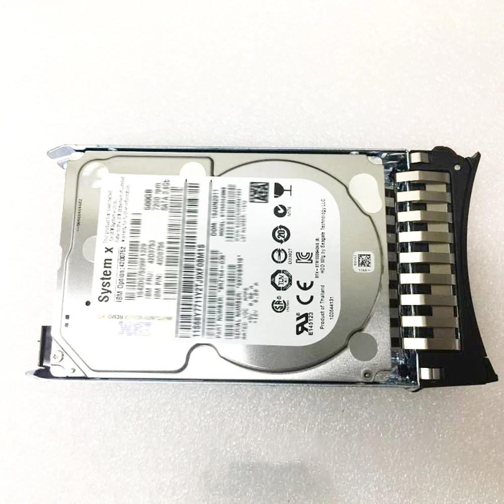 For IBM Server Hard Disk X3500 X3400 M2 M3 M4 SATA FRU 42D0753 500G 7.2K SATA 2.5