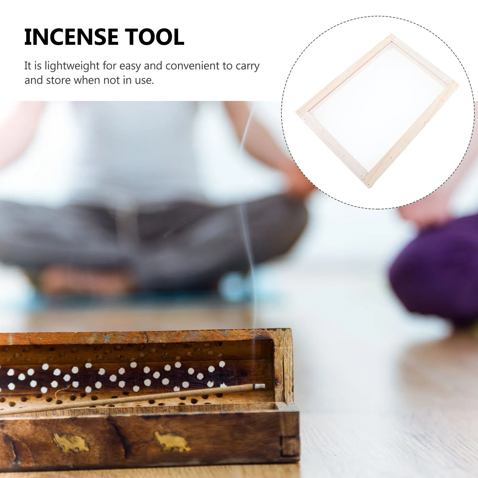 

High-Quality Drying Net Smooth Lightweight Handmade Making Tool Elegant Burner Accessories Drying Incense Net Incense Ceremony