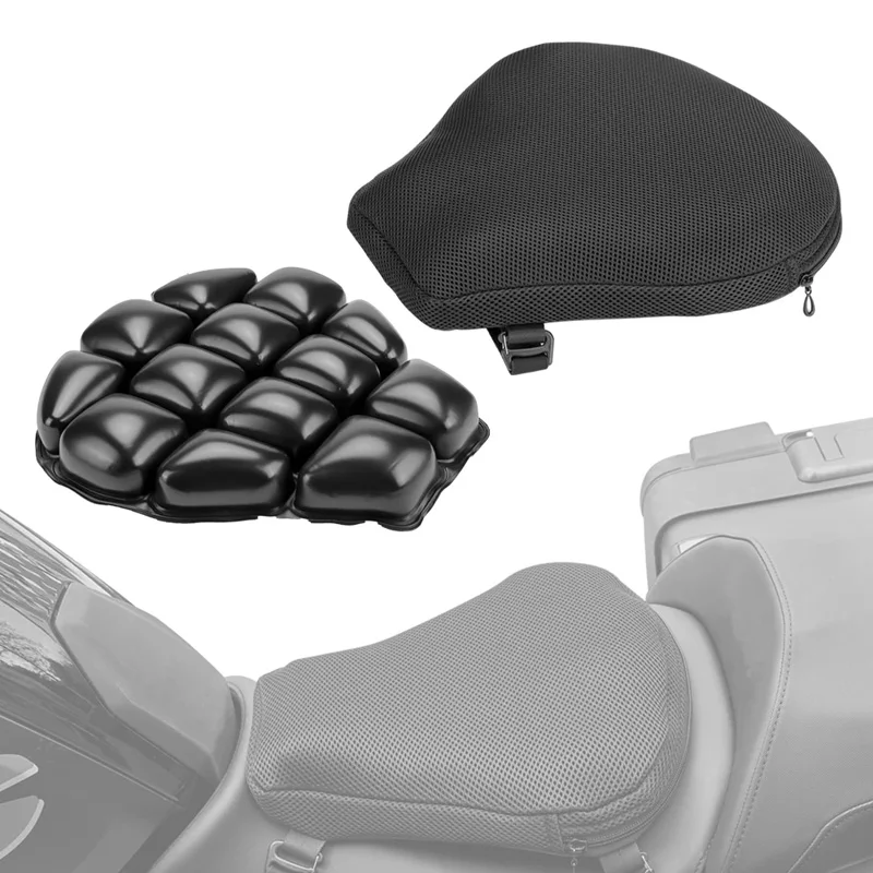 Motorcycle Seat Cushion Air Pad Motorcycle Seat Cushion Cover Universal For R1200GS R1250GS For CBR600 Z800 Z900 For GSXR 600