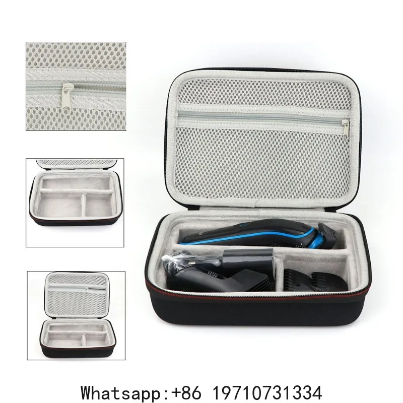 Compatible with Braun MGK3020/3060/3080 Hair Clipper Storage Boxes and EVA Razor Bags