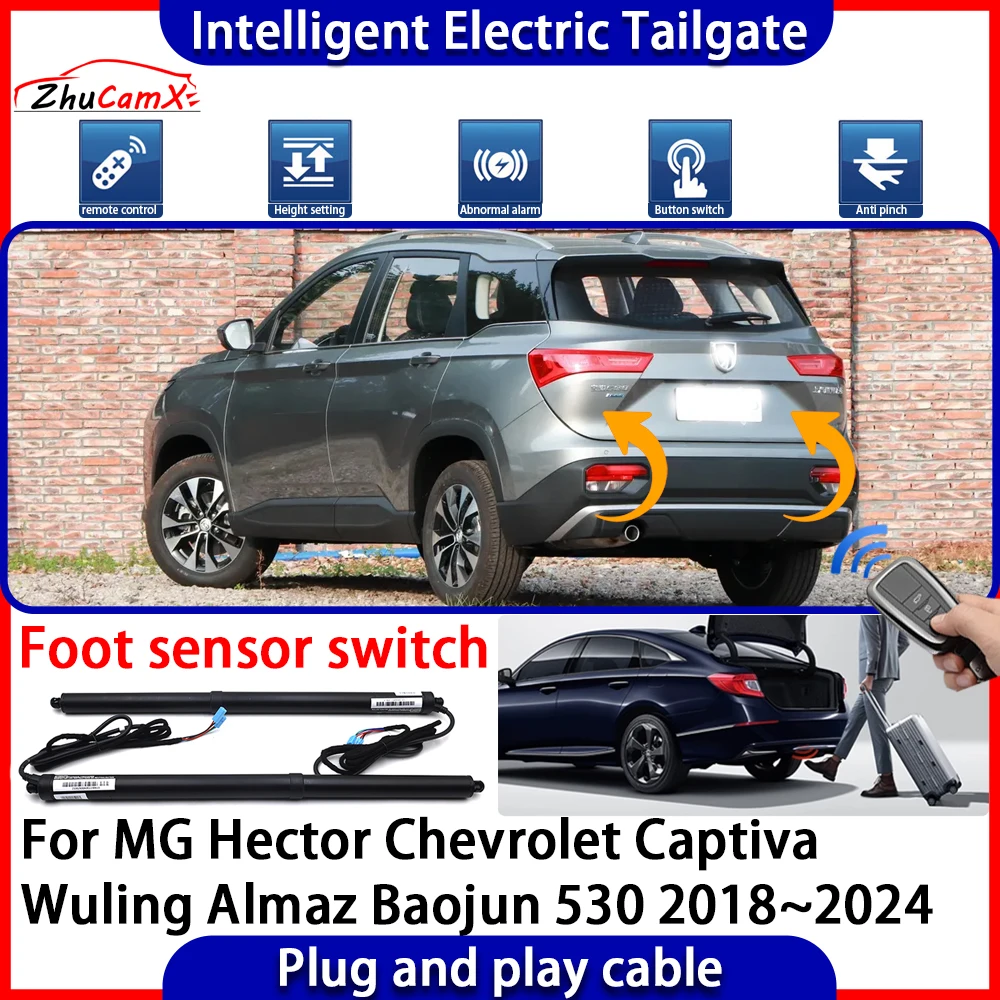 

Automatic Lifting Intelligent Electric Tail Gate Lift Tailgate for MG Hector Chevrolet Captiva Wuling Almaz Baojun 530 2018~2024