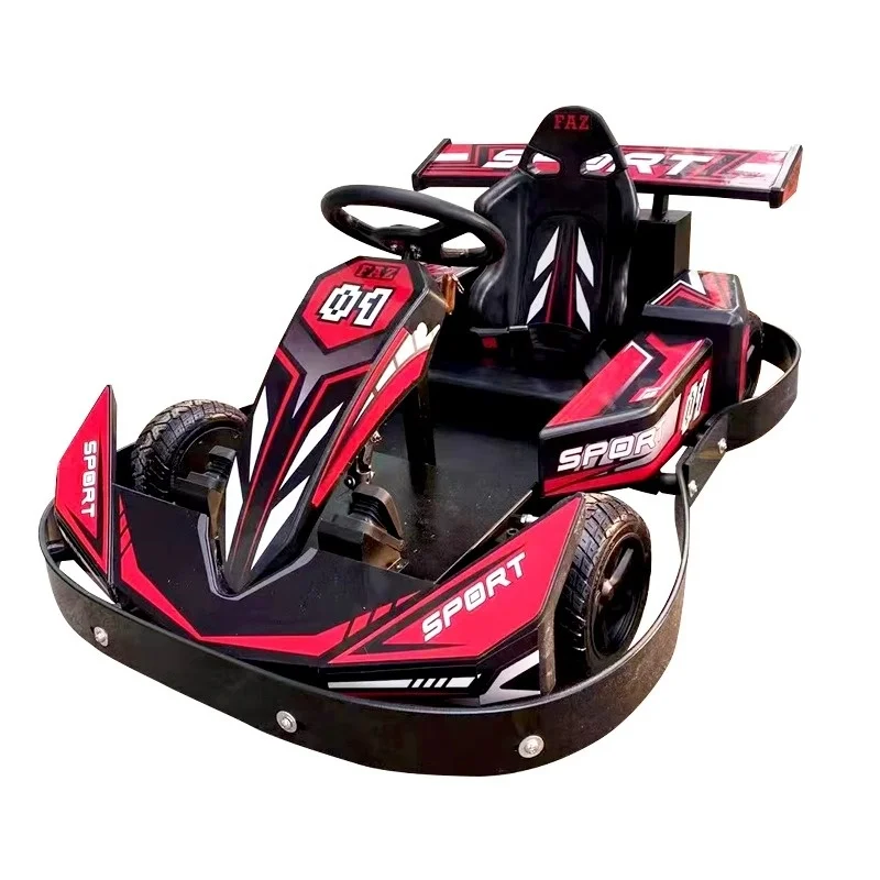 Parent-child interaction adult children's kart racing electric adult drift car playground square rental super long battery life