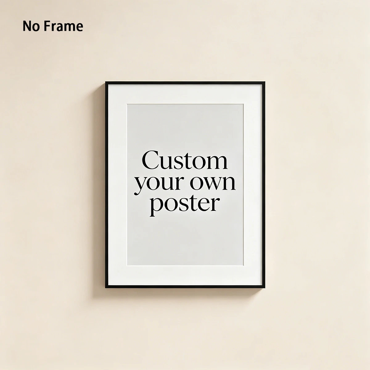 Custom Poster Personalized Wall Art Custom Your Own Picture Custom Pet Photos Canvas Printing Room Decor Wall Decor Gifts