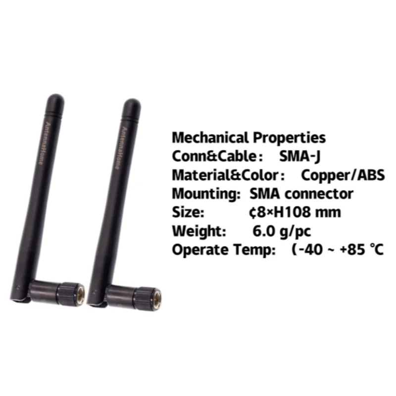 AntennaHome 2G/3G GSM/GPRS Antenna,Telecommunication for GSM/GPRS/WCDMA/NB-IoT/Cat.1/LoRa,include freq 824M~2170M AH3G.101