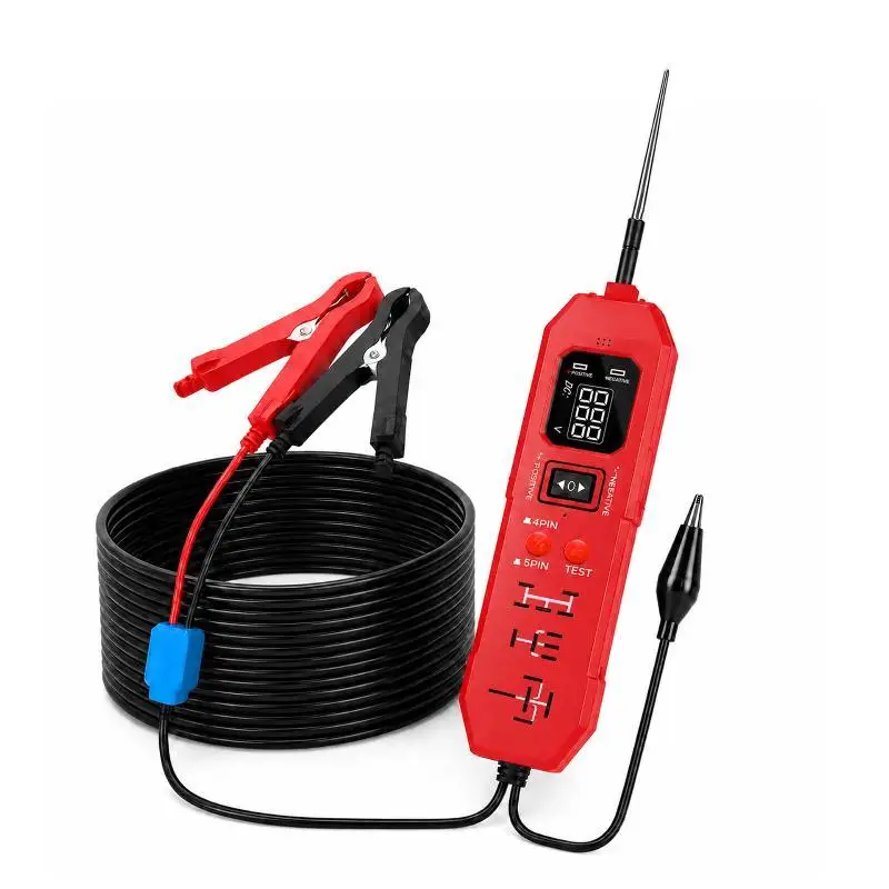 Car Circuit Tester,Relay Tester, 2 In 1 Digital Voltage Tester(12-24V Dc), Relay Diagnostic Tool Power Circuit Tester 1PC