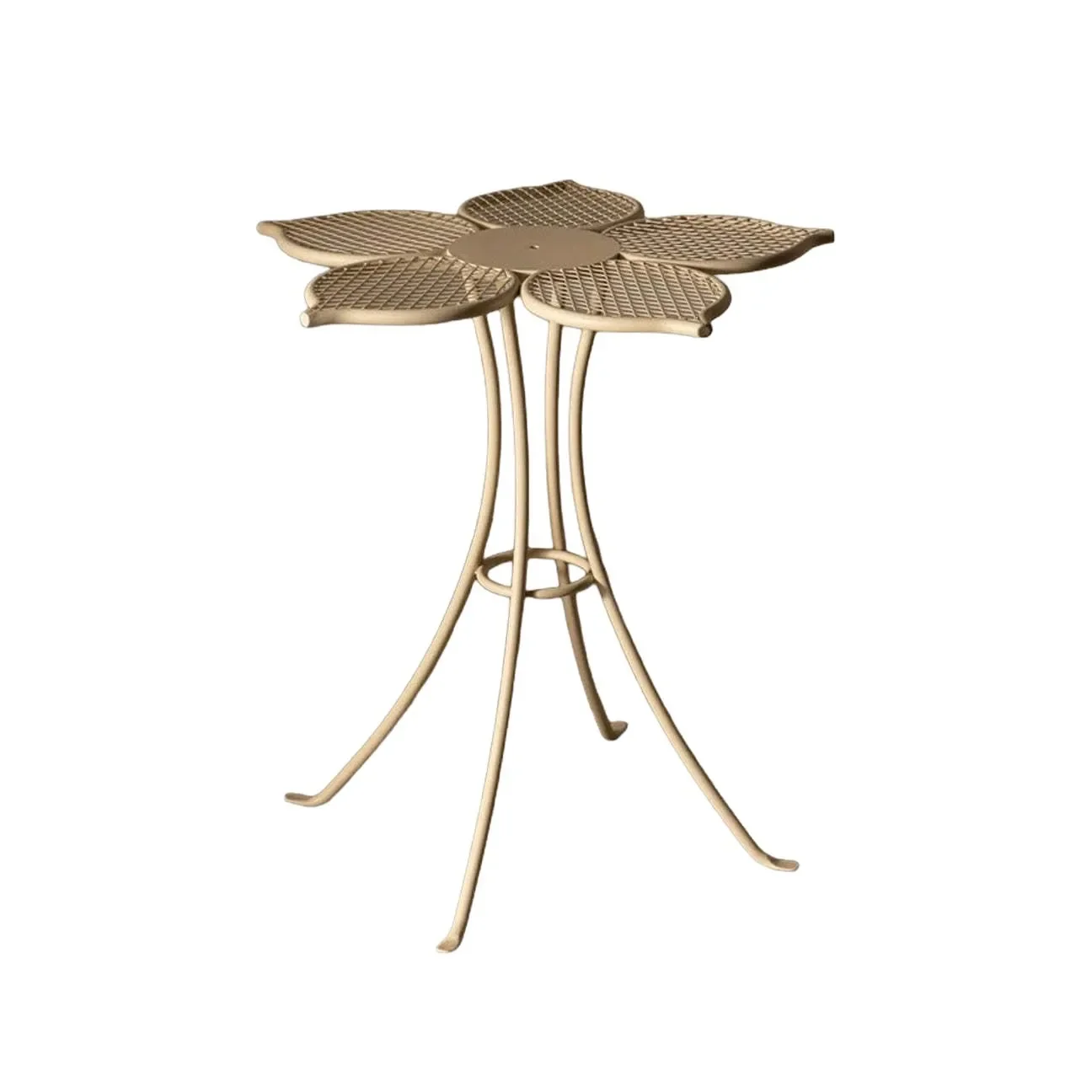 Nordic style wrought iron outdoor tables and chairs courtyard balcony garden cafe milk tea shop Internet celebrity external