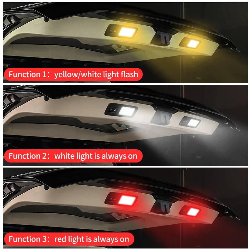 

Для Toyota Land Cruiser 300 2022-2025 года, обновленные аксессуары для украшения интерьера, сигнальная лампа задней двери LC300 FJ300, освещение багажника