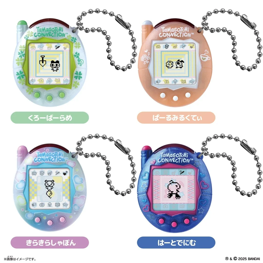 Nowy Bandai Tamagotchi V3 Komunikujący się Online Zwierzak Elektroniczny Nowa Edycja Wykwintny Łuk Niebieska Bąbelka Dostępny od Ręki