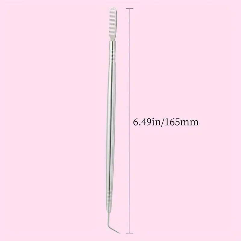 Professional Lash & Brow Tool - Precision Lift, Tint & Define with Stainless Steel Separator Eyelash care Comb Beauty Tools
