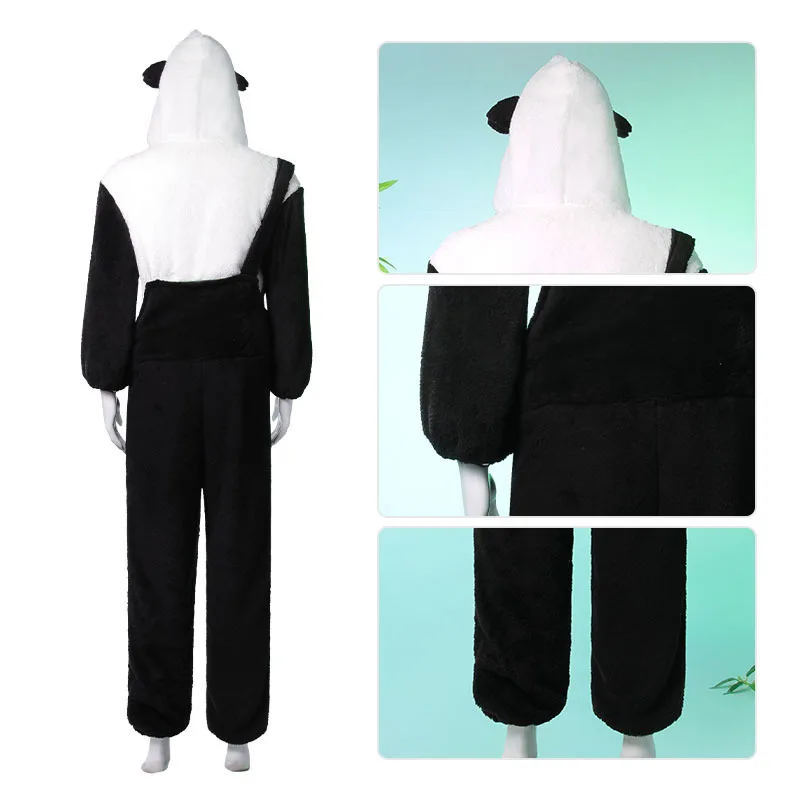 Game Love And Deepspace Cosplay Sylus s Xavier Zayne Rafayel Costume Women Man's Panda Outfit Halloween Show Cute  Suit