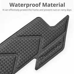 JOPosted-Protections de cadre de vélo en silicone pour VTT, protection anti-rayures, anti-rouille, pièces de bicyclette