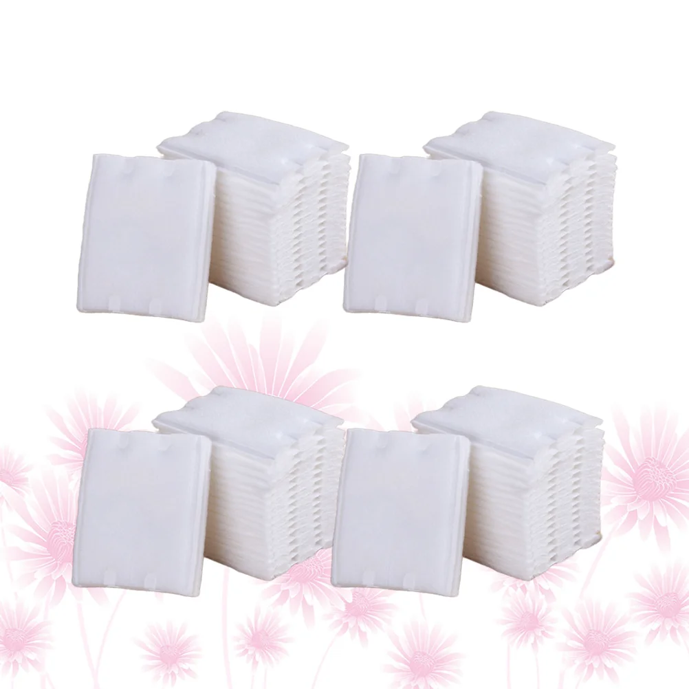 222 Pcs Makeup Remover Pads Facial Puff Cotton Women Cleansing Accessories Miss