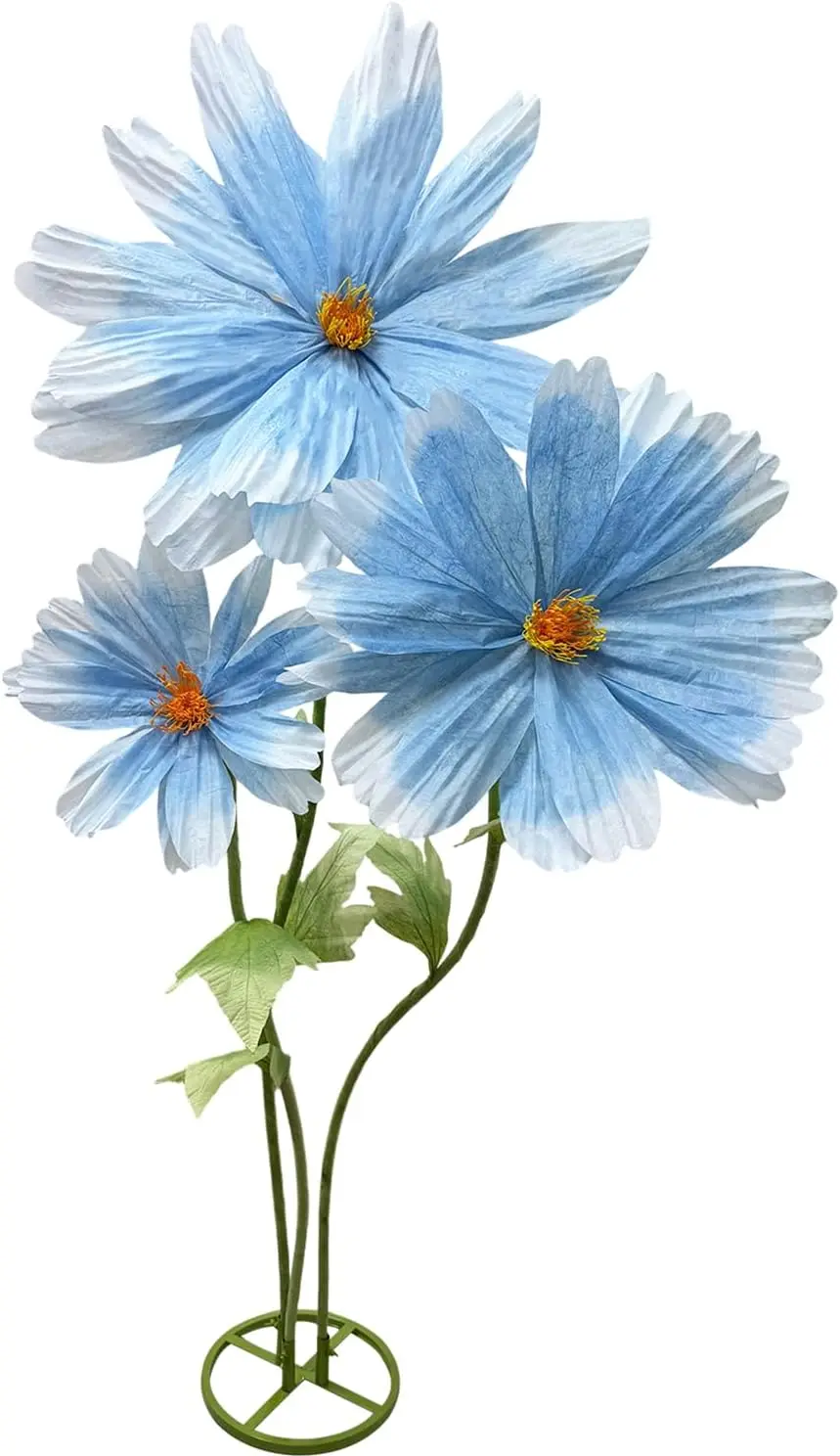 Large Daisy Flower Artificials For Decoration, 6.1ft Giant Daisies Spring Artificial Paper Flowers, Wedding Reception Essential