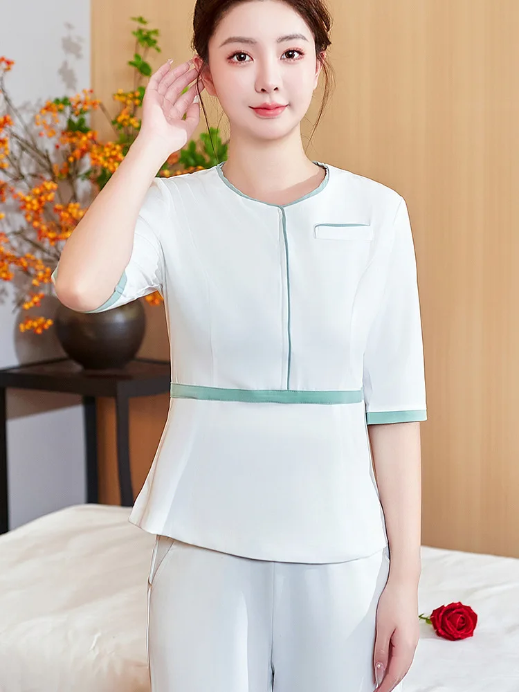 Beauty Salon Beautician Work Clothes Female Health Salon Spa Work Clothes