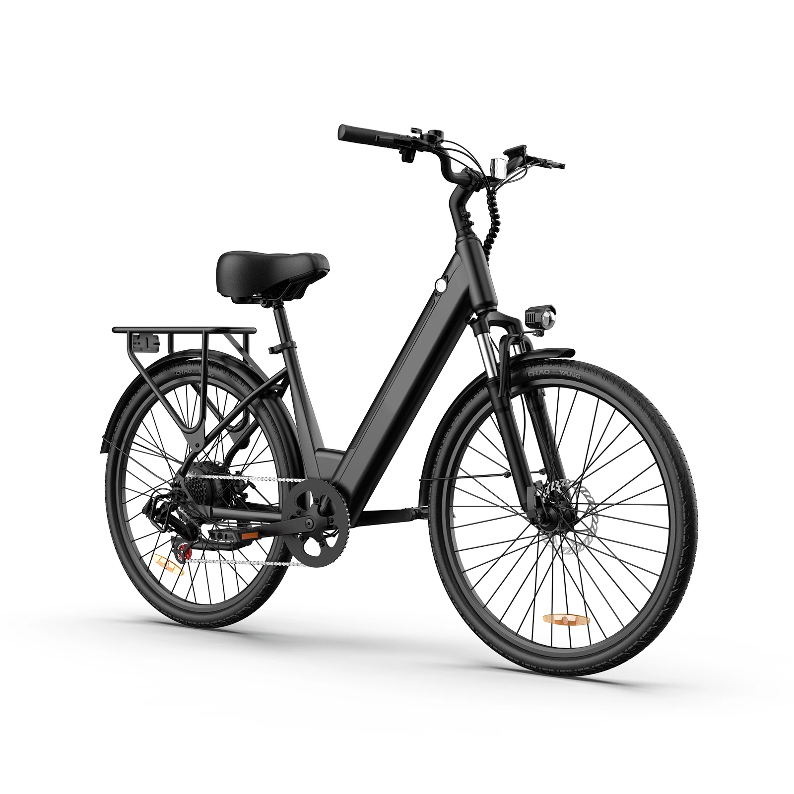 URLIFE E26 All-Terrain-Elektrofahrrad 250W Motor 48V 10.4AH Tragbares Elektrofahrrad 26 Zoll Reifen Unisex-Stil