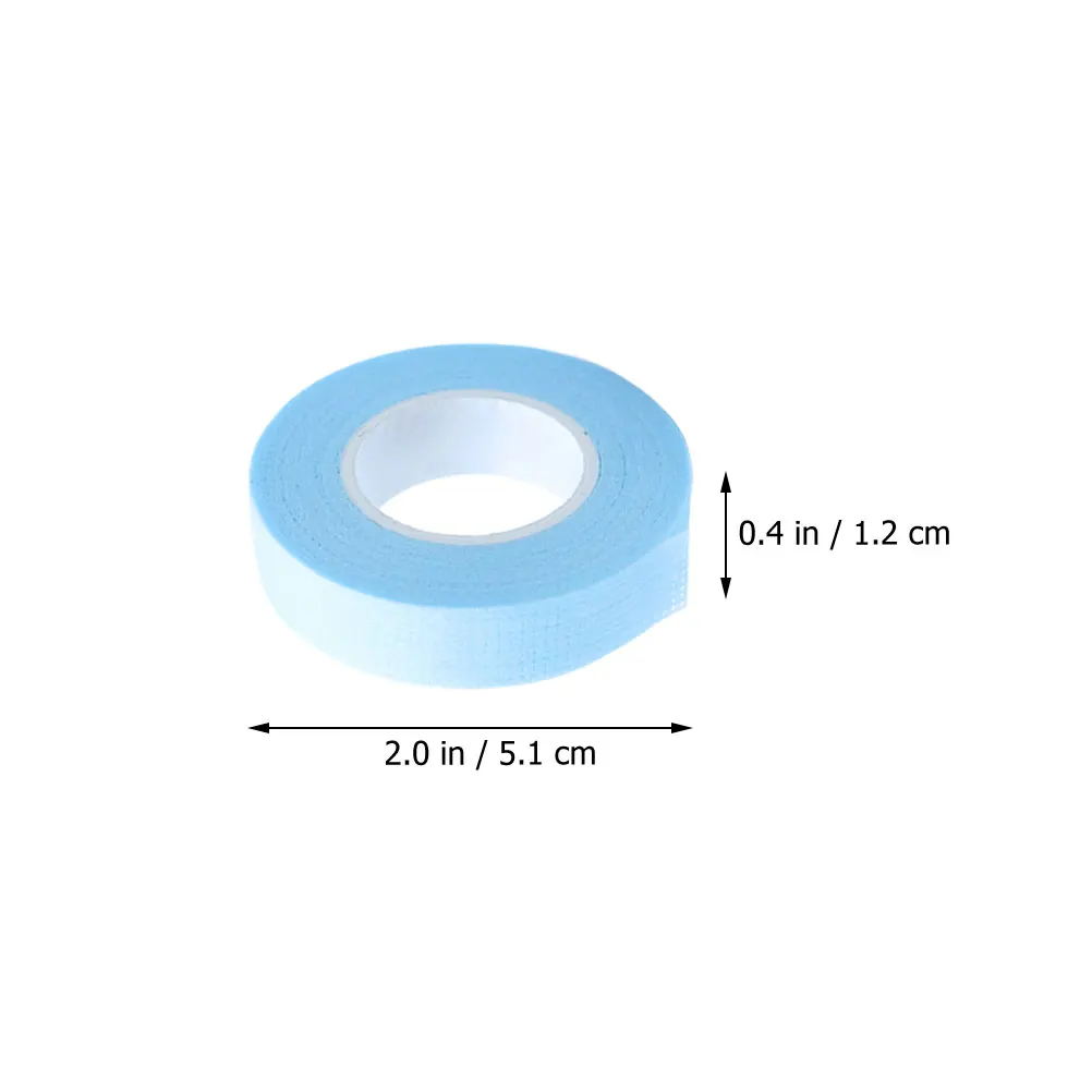 

12 Rolls Non-irritating Tape Eyelash Adhesive Breathable Extension Abs Separation