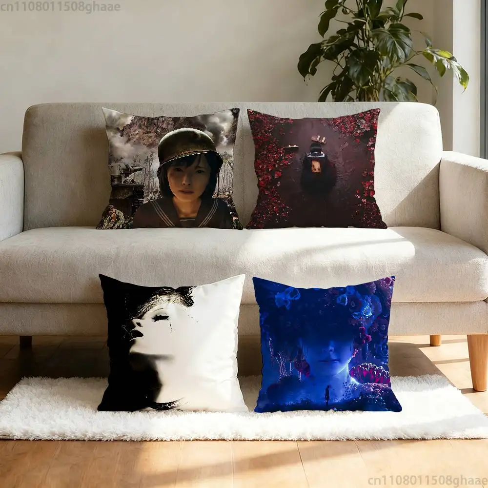 

Game S-Silent Hill Pillow Case Pillow Case Living Room Sofa Cushion Cover Suitable For Home Bedroom Room Decoration