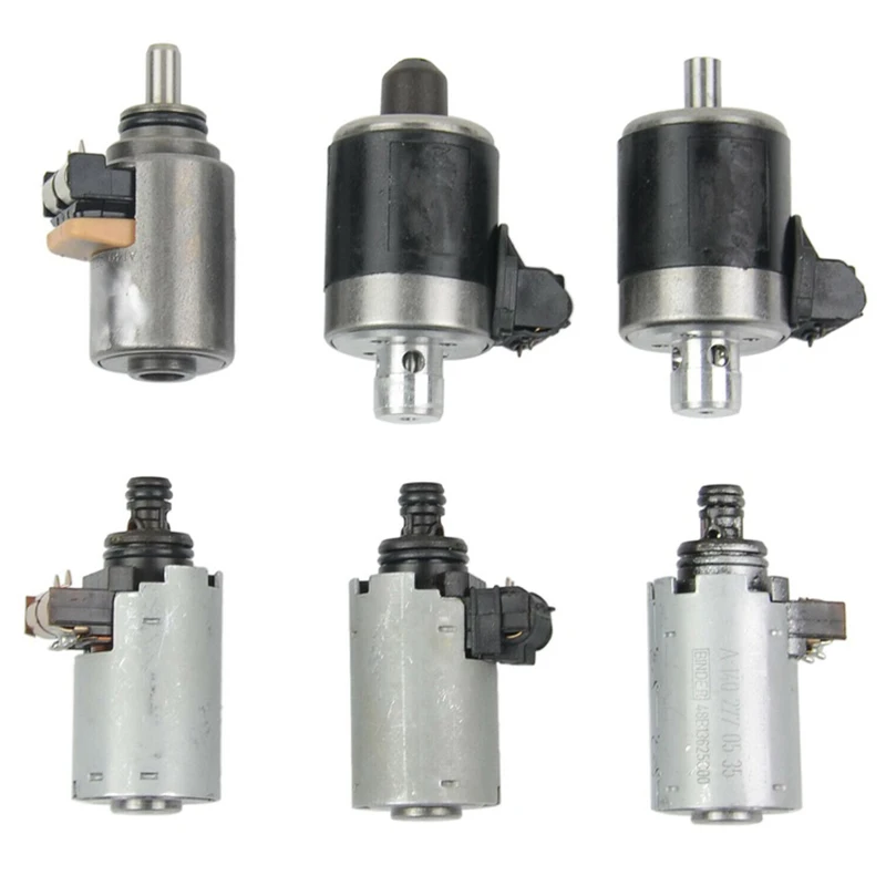 Transmissão automática Solenoids Set, Kit Caixa de velocidades, 5 velocidades, 722.6, A1402770398, A1402770435, A1402770535, Mercedes-Benz S350