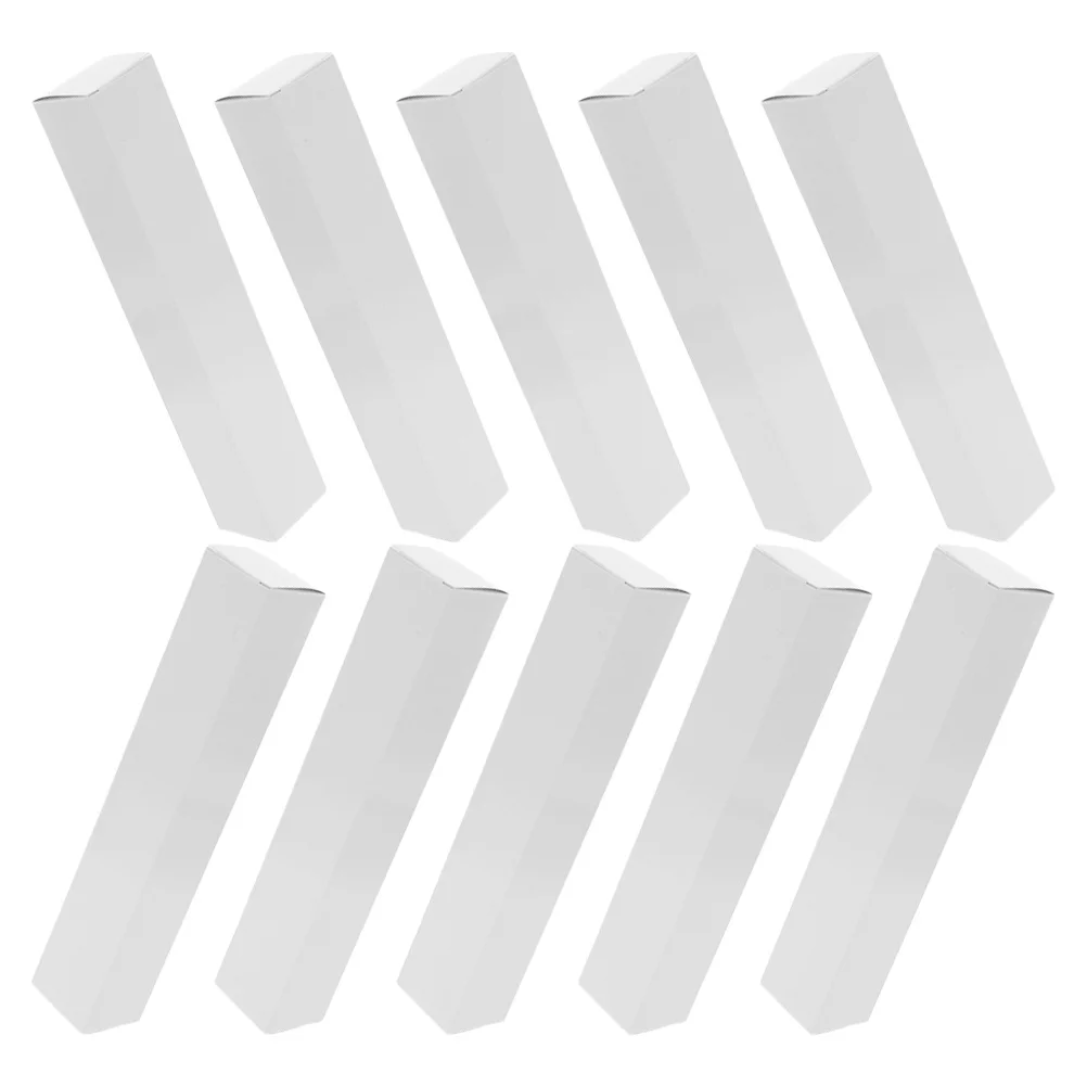 

10Pcs Portable Fan Packaging Box DIY Folding Fan Storage Case Blank Holder for Japanese Hand Fans Compact Organizing Container