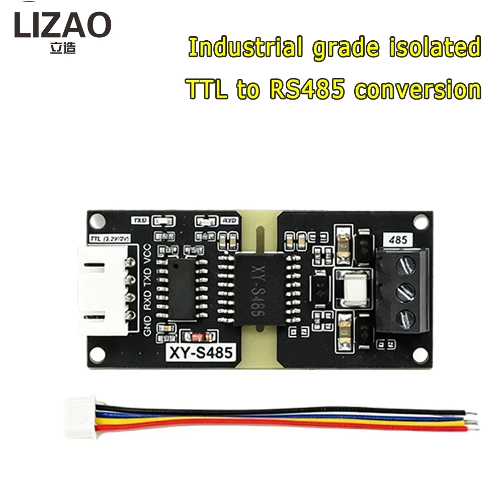 XY-S485 Industrial Isolated TTL to RS485 Converter Module 3.0-5.5V Auto Flow Control For MCU Long-distance Serial Communication