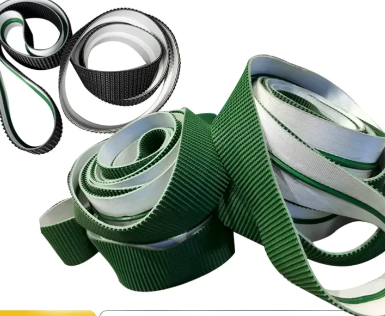 3PCS Thickness:5mm Green PVC Hay Cutter Conveyor Belt Circular Lawn Pattern Cutting Silk Kneading Machine Parts