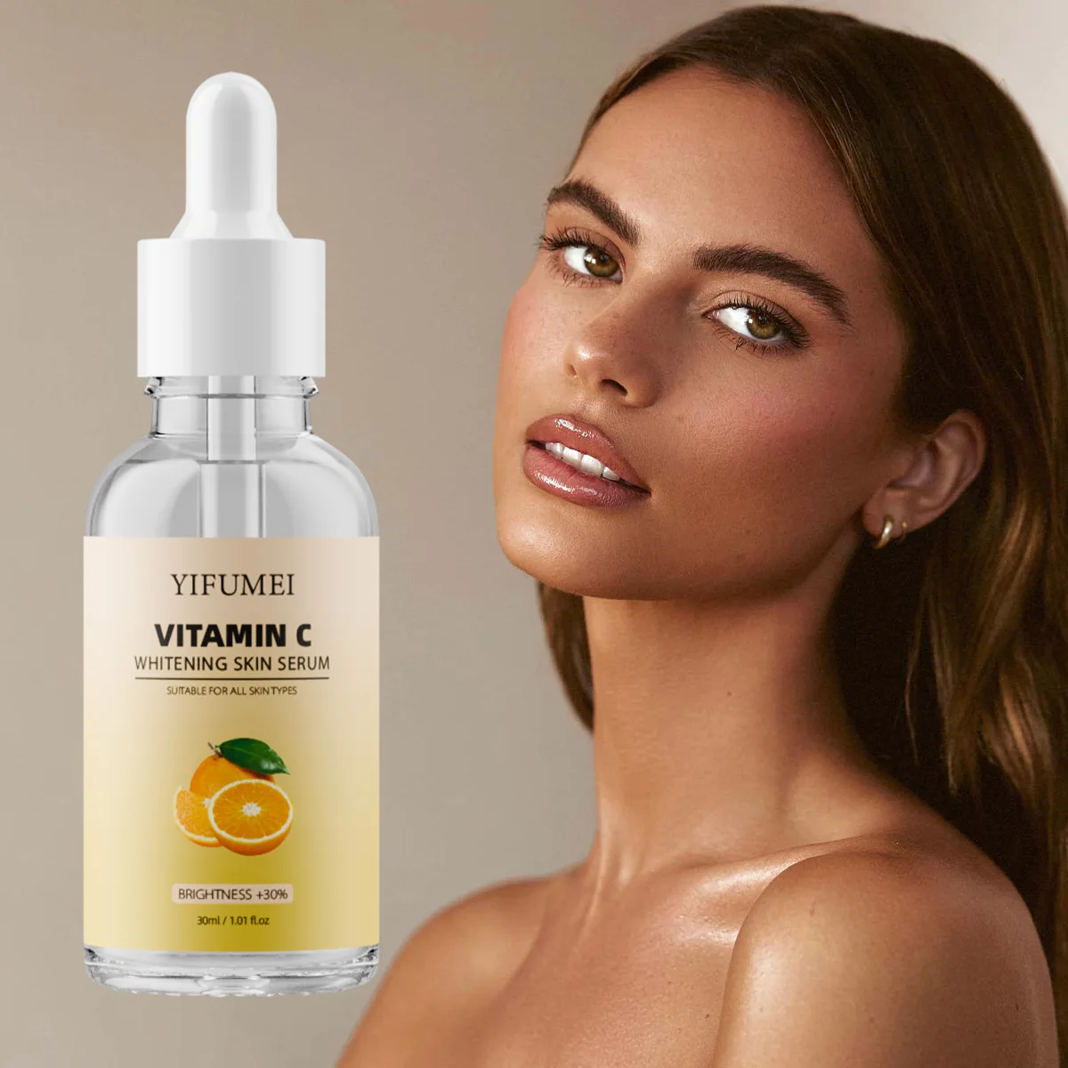 

Сыворотка для лица с витамином С, осветляющая, глубоко увлажняющая, сужающая поры, укрепляющая кожу, для ухода за кожей, корейская косметика, быстро впитывающаяся.