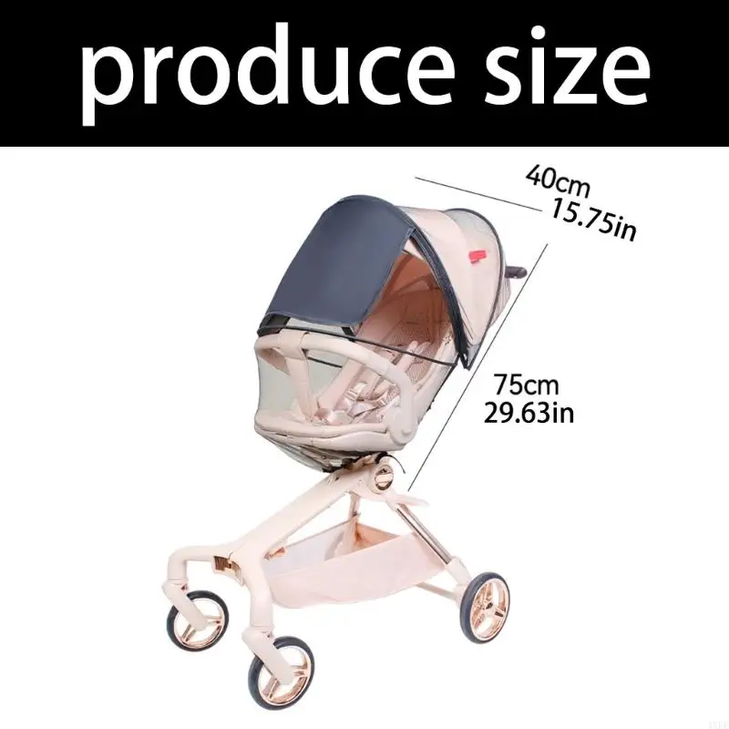  Insect Netting Cover Strollers Insect Mosquitoes Net for Baby Carriers Pushchair
