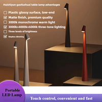 Touch LED Desk Lamp, Rechargeable Desktop Lamp, Suitable For Home Office, Living Room, Bedroom, Can Be Given As A Gift