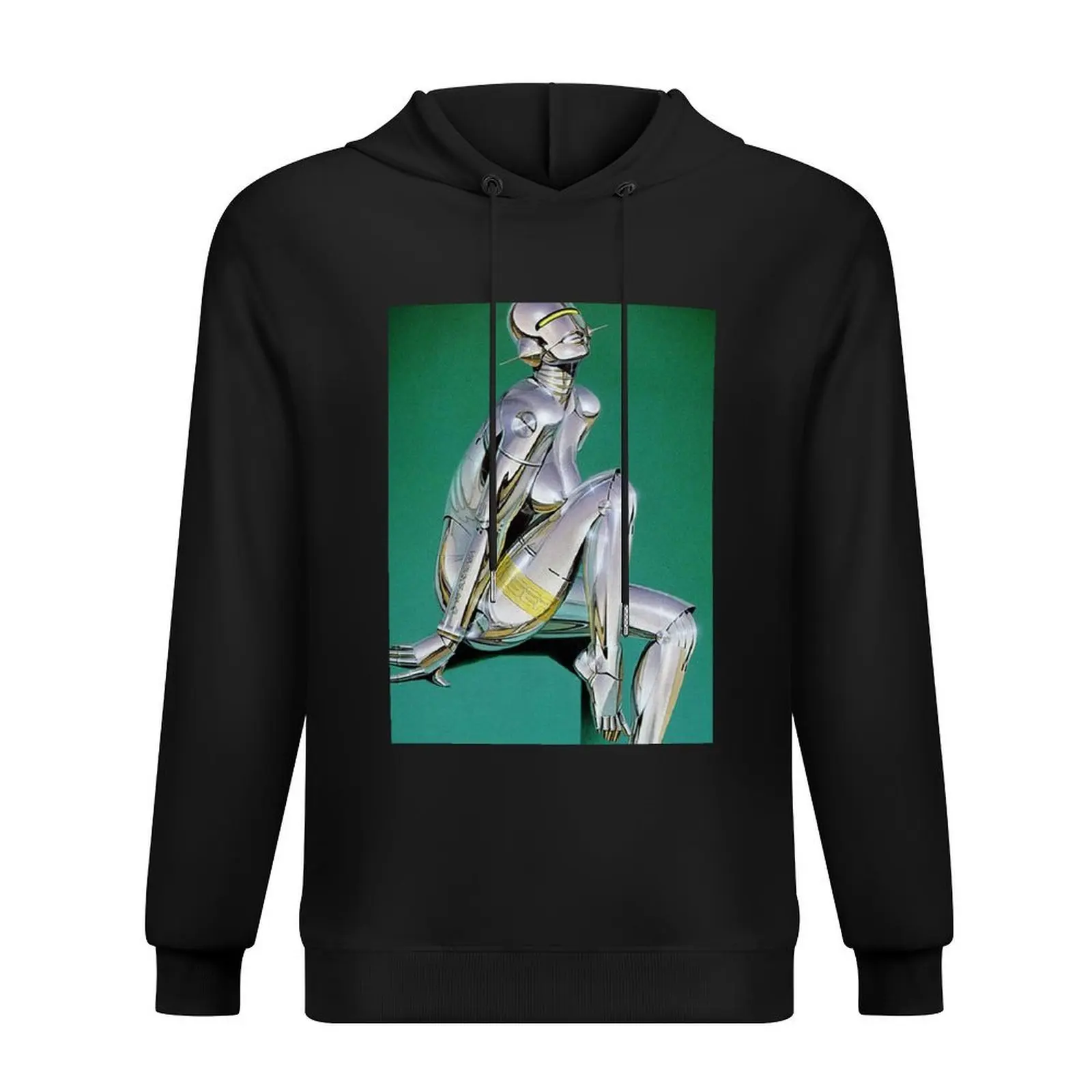 

Hajime Sorayama Green Girl Hoodie anime clothing hooded shirt mens clothes aesthetic clothing new hoodies and sweatshirts