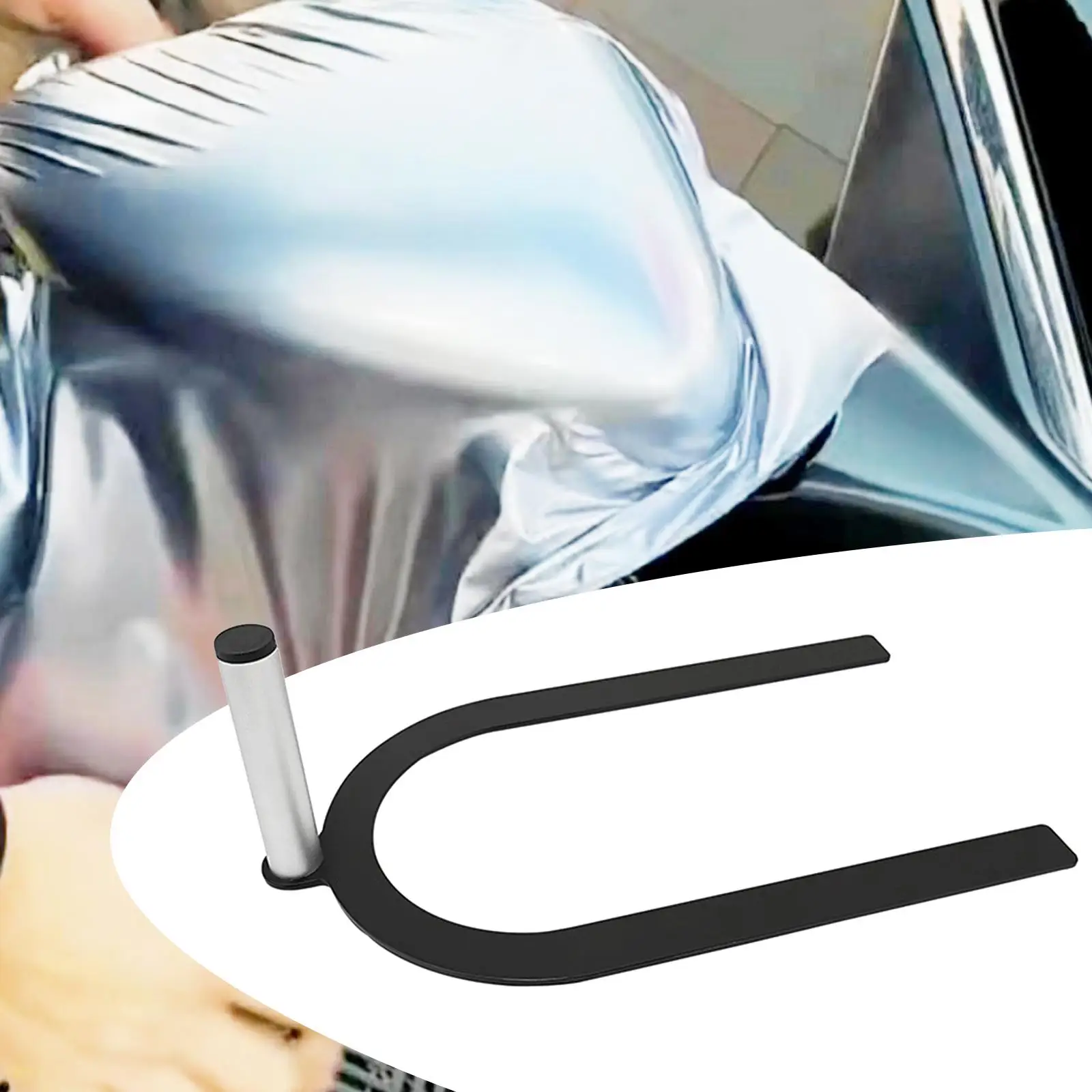 

Universal U Shape Metal Car Wrap Application Tool Heavy Duty Vinyl Mirror Wrapping Tool for Car Accessories