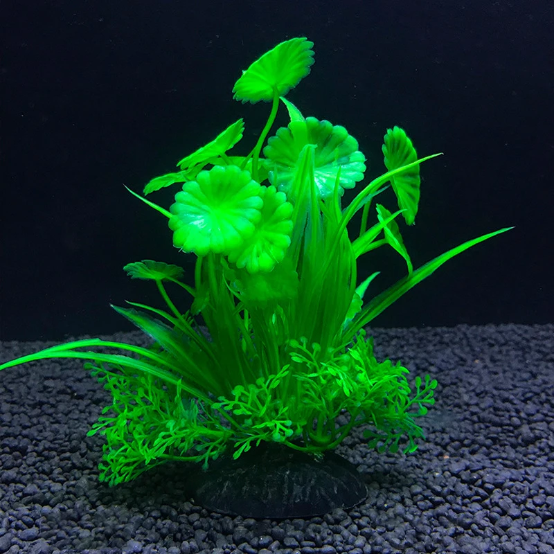 Fish Tank Grass Decoration Artificial Aquarium Decor Plants Water Weeds Ornament Aquatic Plant  Accessories ﻿