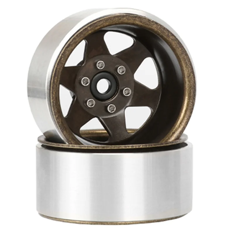 3CGRO-4 Pezzi 1.9 "Beadlock Offset Negativo -8.9Mm Mozzo Cerchione Per 1/10 RC Auto Gen8 VS4-10 Redcat Tamiya SCX10 90047 TF2 D110