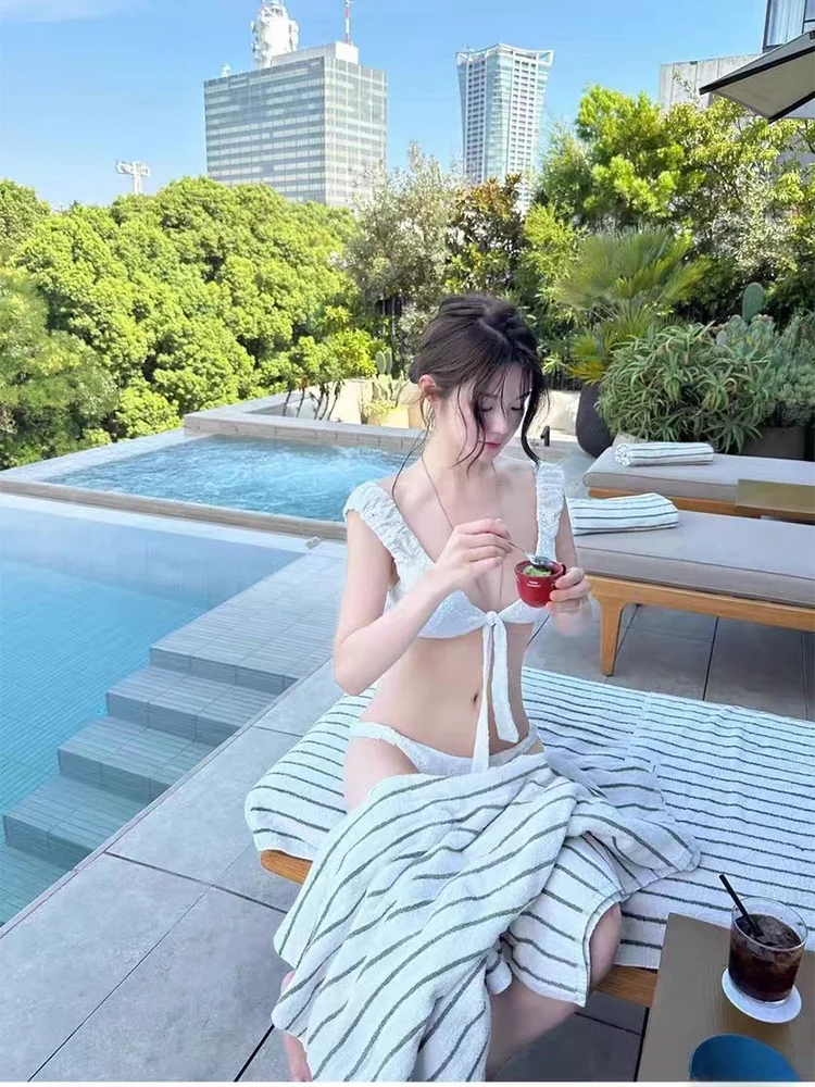 

Romance Women's Bikini Swimsuit Holiday Vaion Sle Pure Desire Parfum High End Feeling Separate Swimsuit
