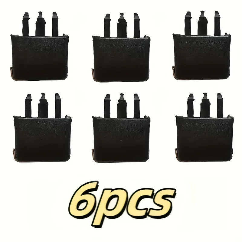 6PCS Universal Car Air Vent Knob Air Conditioning Blade Adjustment Clip Vent Slider Fit For Toyota Corolla Auto Replacement Engi