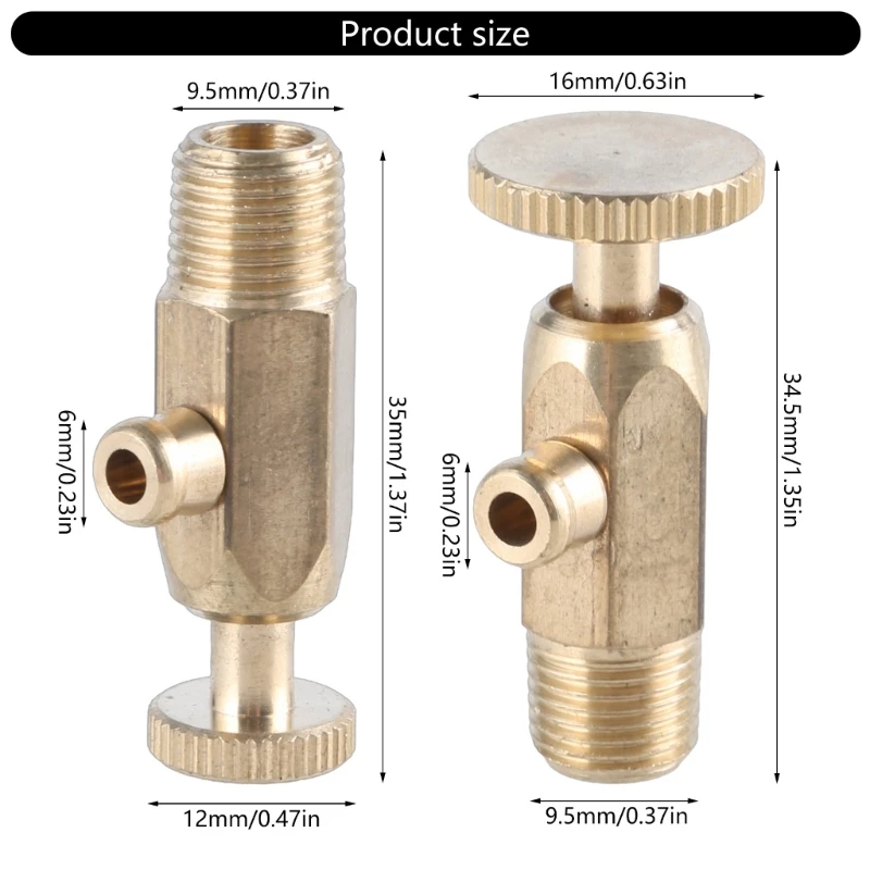 Air Pressure Release Valves Brass Part Release Valves Parts Tool Accessories Dropsale