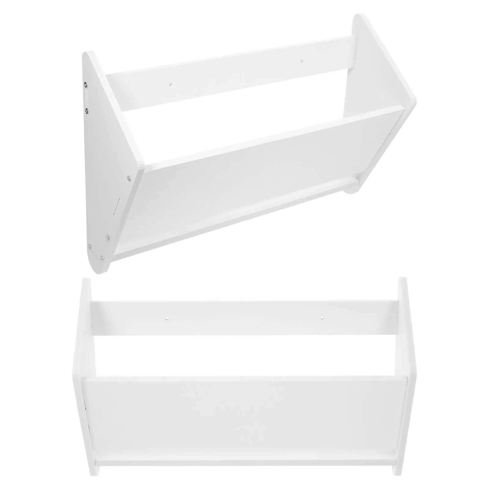 

2 Pcs thin Shoe Rack Slim Holder Wall Storage Punching Wall Mounted Shelf Free Shelf Door Mount Sturdy Large Capacity